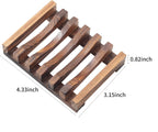 Wooden Soap Dish Set