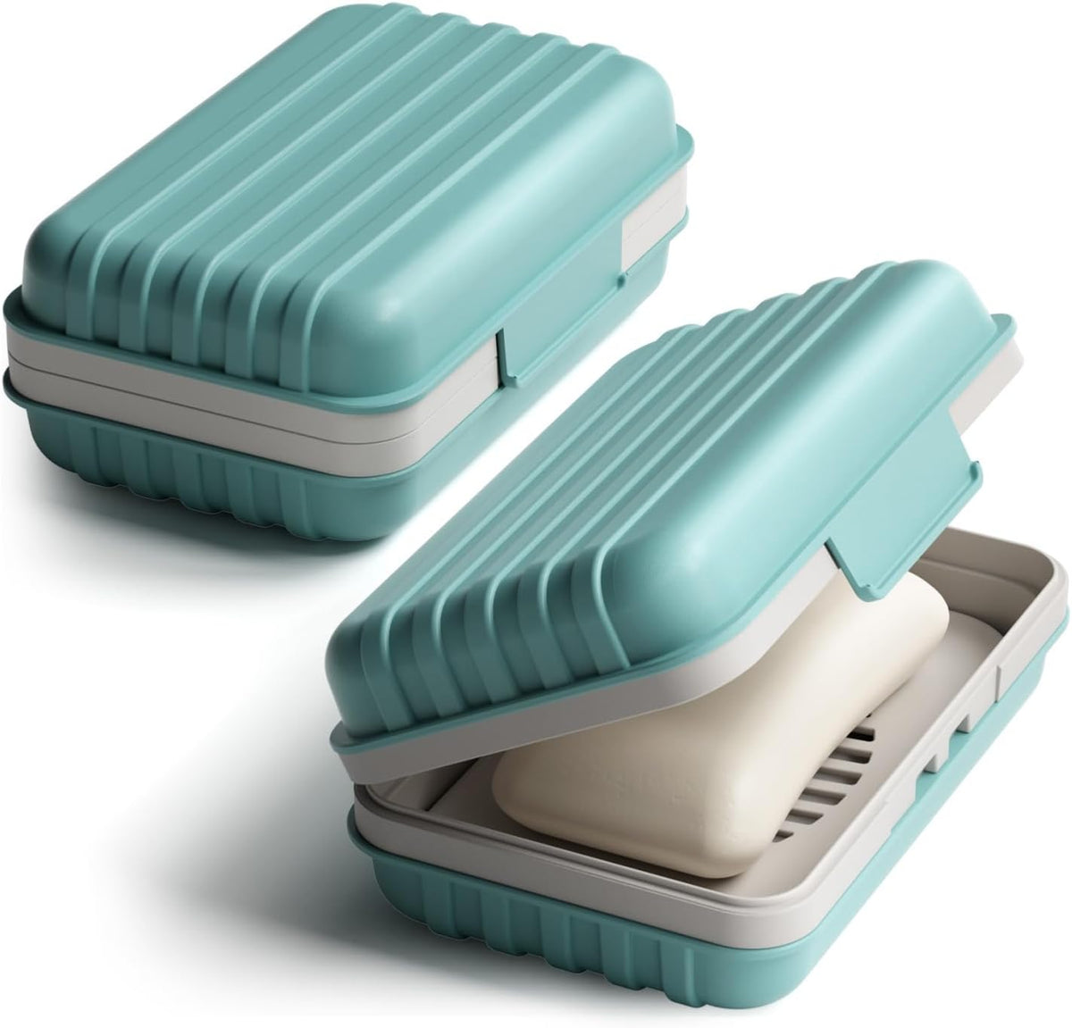 Portable Leakproof Travel Soap Dish with Lid