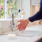 Clear Plastic Self-Draining Soap Dish - 2 Pack